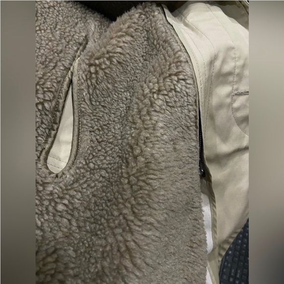 London Fog Trench_Tan Rain Long Coat Main-coat_ Zip Out Liner_40Reg - Picture 10 of 13